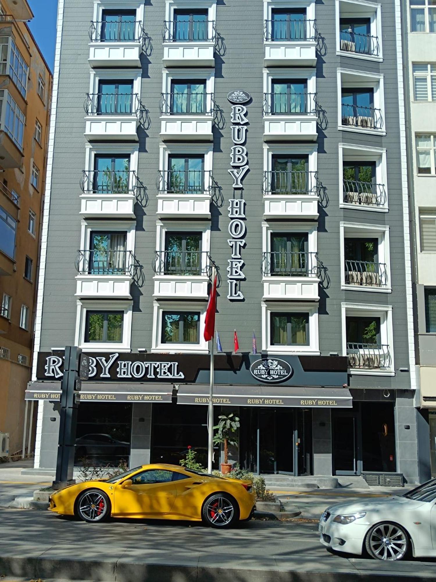 Bc Ruby Hotel Анкара Экстерьер фото